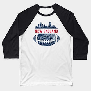 New England Skyline Baseball T-Shirt